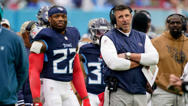 TitansMikeVrabelDerrickHenrySidelinesPanthers